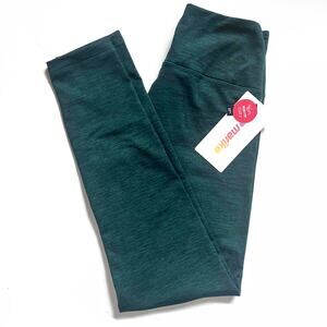 MARIKA Midnight Green Leggings Size Small